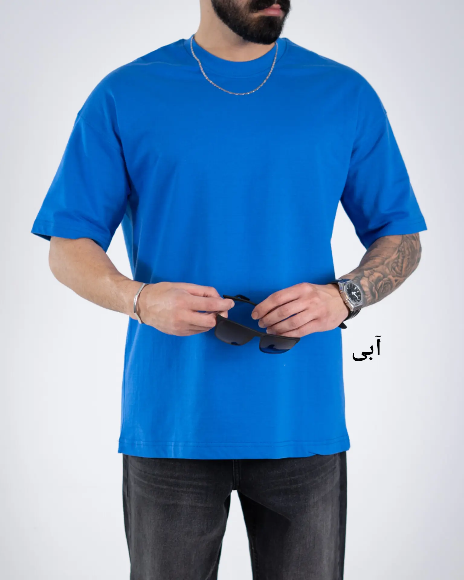 تیشرت بیسیک باکسی-کد4906